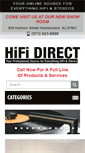 Mobile Screenshot of hifidirect.com